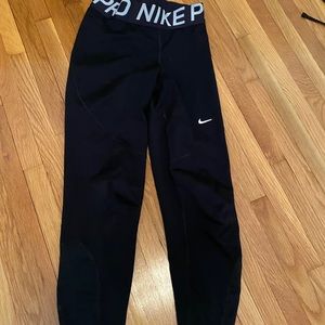 Black nike pro leggings